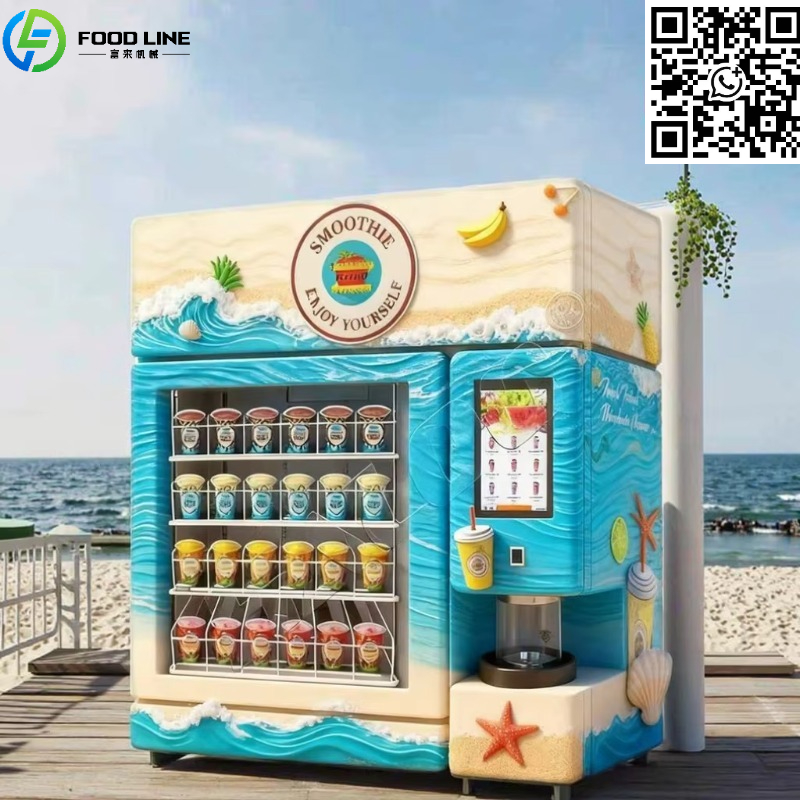 Slushie Machine Vending - آلة سلاش ثلجية مخصصة عالية السعة