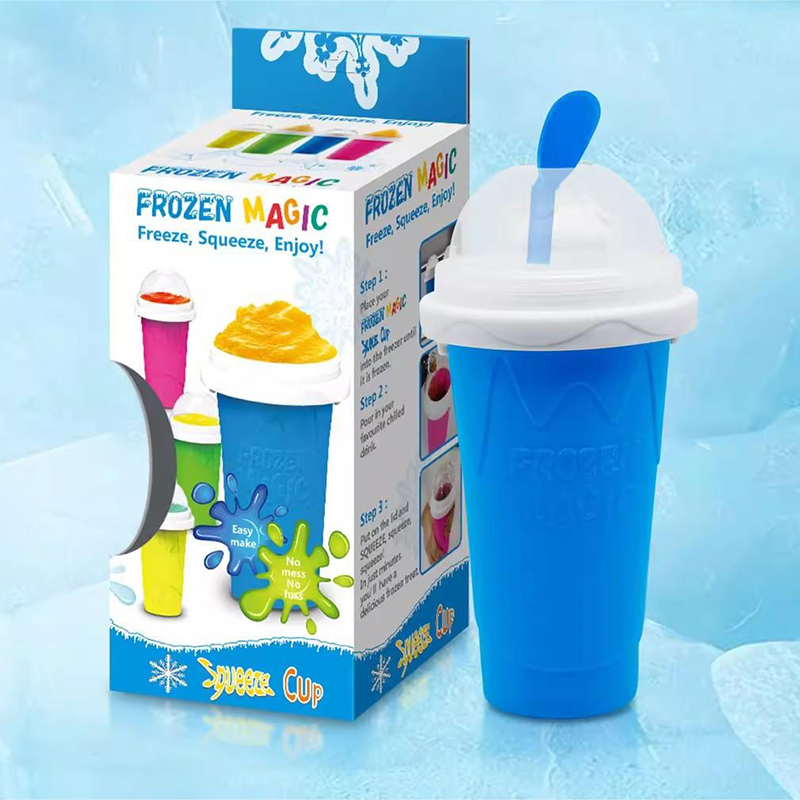 كوب صانع سلاشي سريع التجميد بس - مراجعة Slushie Machine Vending وسعره