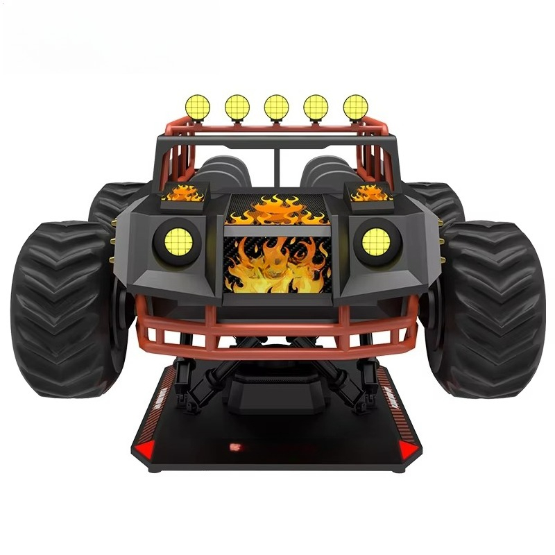 جهاز محاكاة سباقات وإطلاق نار  - مراجعة 9D Vr Simulator وسعره