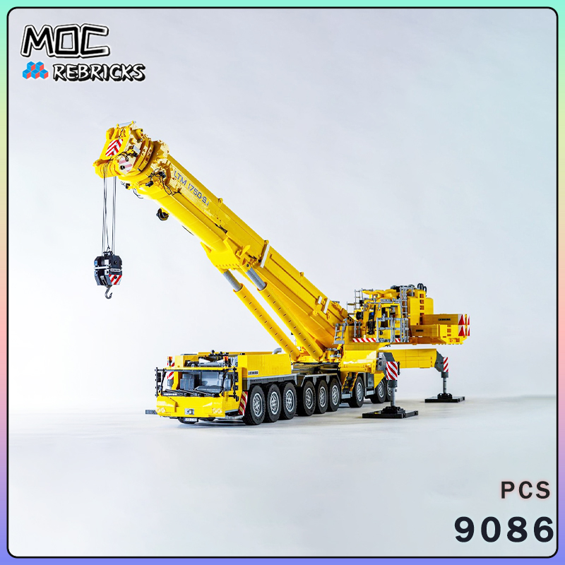 مدينة سلسلة MOC الطوب 1750-9.1 - مراجعة Claw Crane Machine وسعره