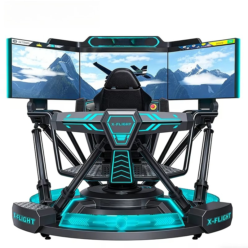 محاكي طيران بتقنية الواقع الاف - مراجعة 9D Vr Simulator وسعره
