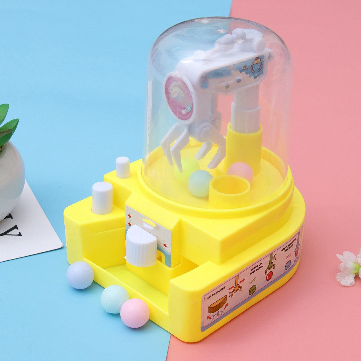 1 قطعة آلة التقاط الحلوى ذات ا - مراجعة Claw Crane Machine وسعره